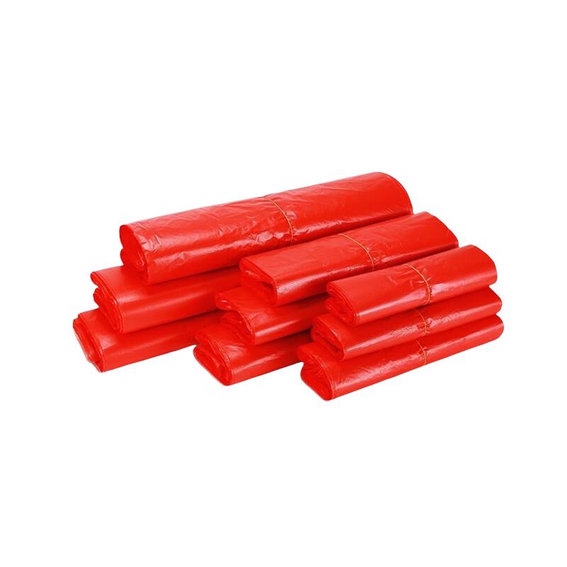 Thickened Red Vest-Style Plastic Garbage Bags