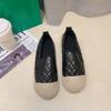 Модные лоферы Белый холст Женская обувь Слипоны Женские туфли Черные эспадрильи Корейский Новинка 2024 Оригинальный Городской Осенний Повседневный