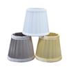 European Style Handmade Pleated Fabric Lampshade for Pendant and Wall Lamps