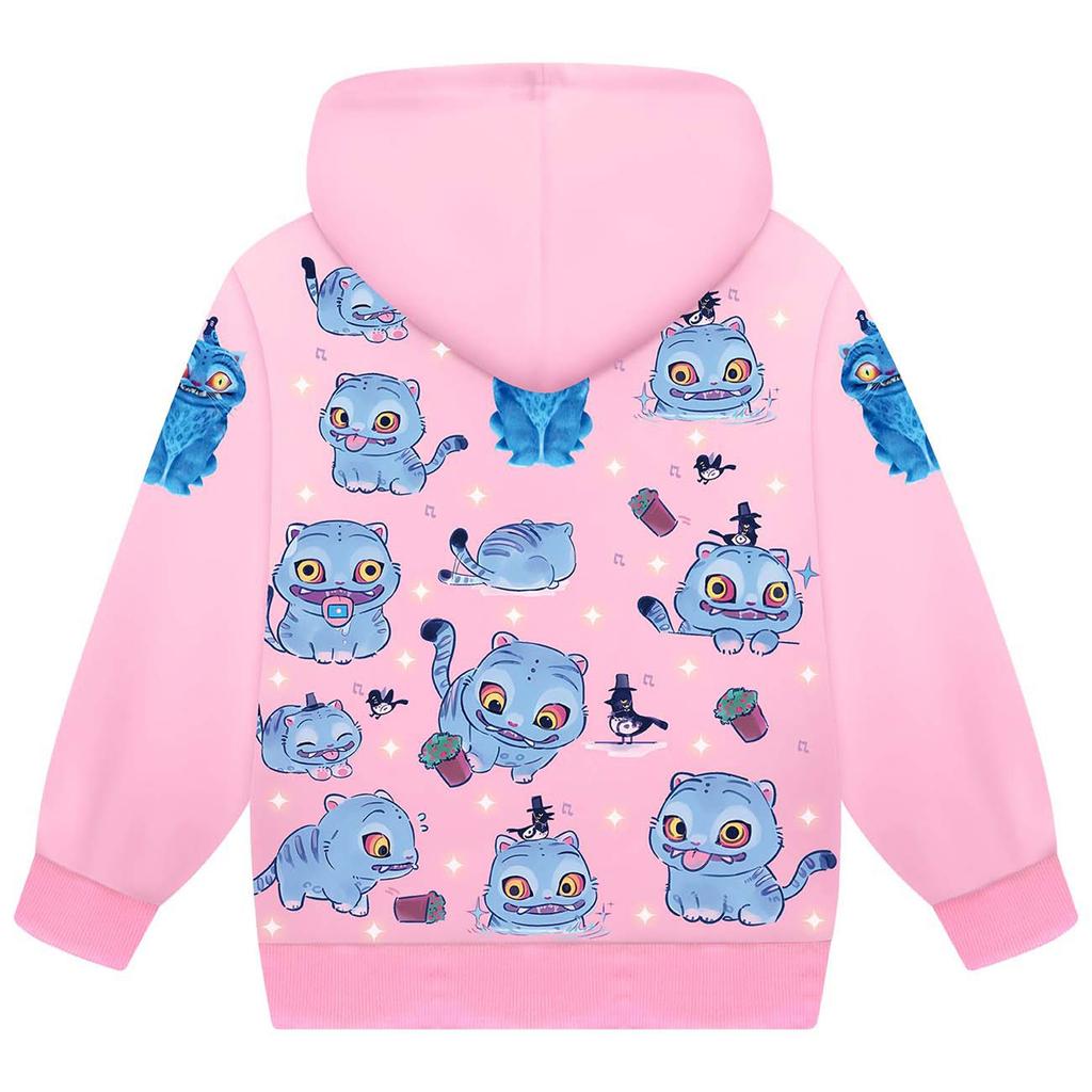 Girls Boys Hoodie Casual School Outdoor Sweatshirts For 2-12 Years Kids