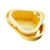 Cartoon Kitchen Drainage Basket Portable Vegetable Washer Creative Drainer