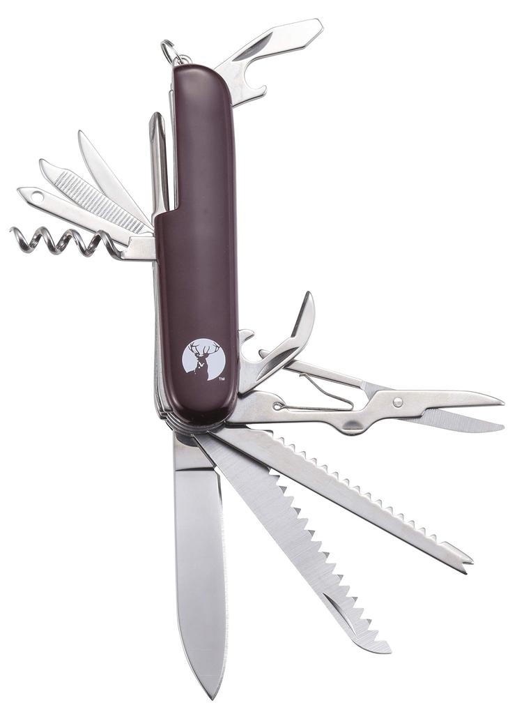 CAPTAIN STAG CS 13 with Key Multi-Tool, Functions, Ring, UM-1534