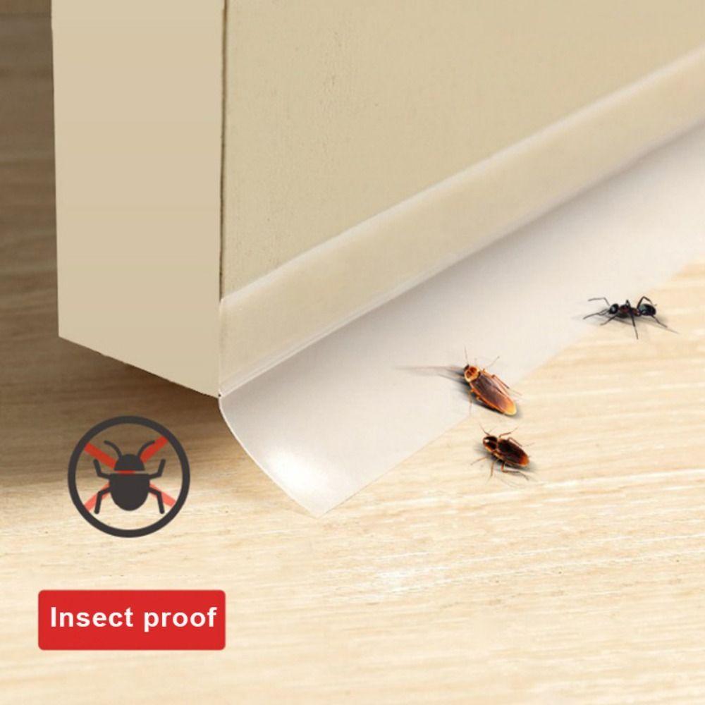 Warm Door Window Seal Rubber Insect Proof Silicone Sealing Tape Door Bottom Seal Strip Windows
