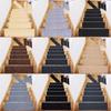 1 шт. домашний самоклеящийся коврик для лестницы, коврик для лестницы, коврик с разнообразным узором, нескользящий защитный ковер