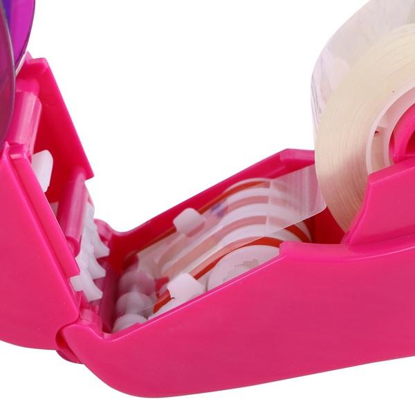 Auto Tape Dispenser Suitable for Tape<20mm One Press Handheld Adhesive Holder Packaging Cutter Tools Sealing Machine