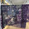 Fragrant Cloud Yarn Burnt Flower Square Scarf 140 * 140 Scarf Shawl Sun Protection Spring And Summer Travel Silk Scarf