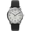 Timex Men's EasyReader Watch, 38mm, Black/Silver Tone/White, 38mm, Classic