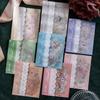 30Pcs Hollow Out Lace Stickers Journal Scrapbook Decor Transparent Edge Decals Kawaii DIY Supplies