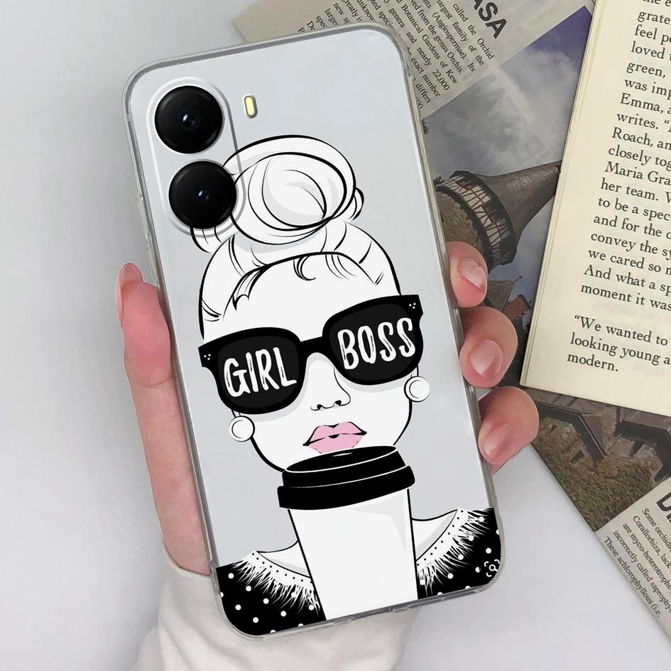 Чехол для Xaimo Poco F3 F4 X7 X6 X5 X4 X3 M5 M6 M7 14T 15 Pro Plus с красивым рисунком для девочек, прозрачный силиконовый защитный корпус для объектива Xiaomi Capa