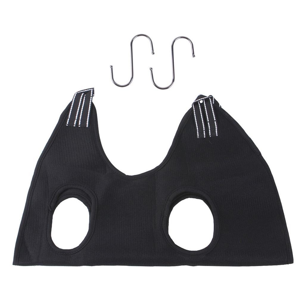 Pet Hammock Repairing Nail Auxiliary Holder Cat Dog Grooming Restraint Bag With 2 Hooks Cat Grooming Cleaning Holder