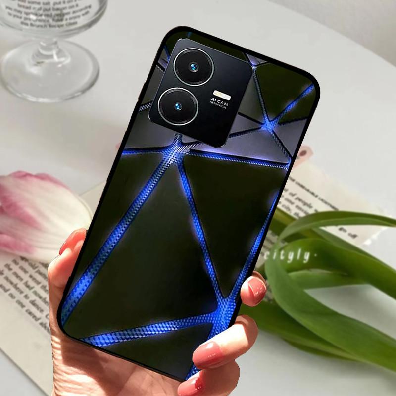 Для Vivo Y22S 2022 Чехол Ударопрочный Мягкий ТПУ Силиконовый Чехол для Телефона Для Vivo Y22 Y 22 V2207 Y22S V2206 Funda Capa Мультяшный Vivoy22