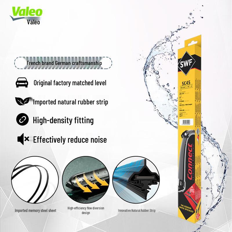 VALEO SWF Series Universal Frameless Wiper Blades (Pair)