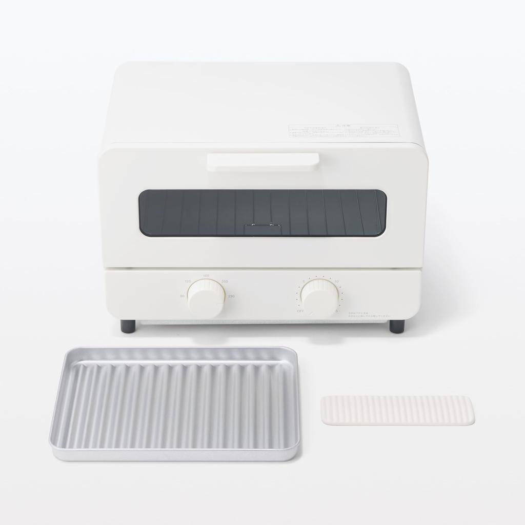 MUJI Toaster Oven with Steam Plate MJ-OT10C LA1R3A3A