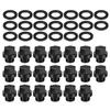 20pcs Portable Drain Plugs Gasket Set for Haywards Pool Cleaner Pumps Accessory with Super Pumps and Power Series