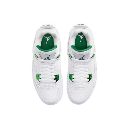 Air Jordan 4 Retro Low Green Metallic GS 408452-113