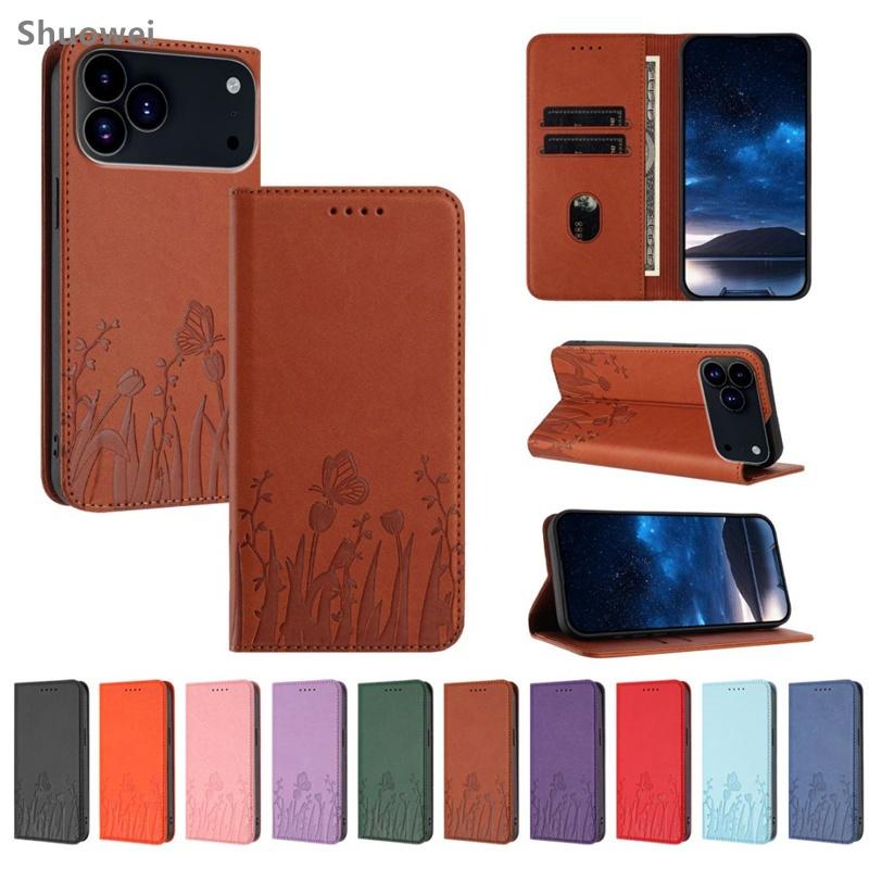 Чехол-книжка для Samsung Galaxy A5 A6 A7 A12 A36 A37 A56 A57 2017 2018 5G Кожаный чехол-кошелек