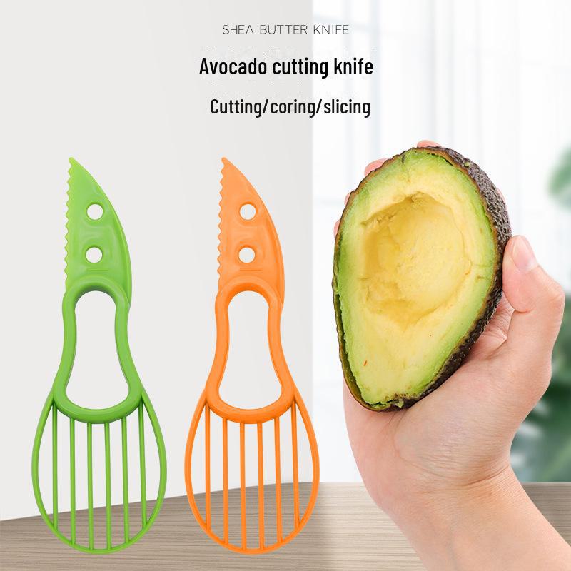 Двойной нож и слайсер для авокадо: Многофункциональный кухонный инструмент