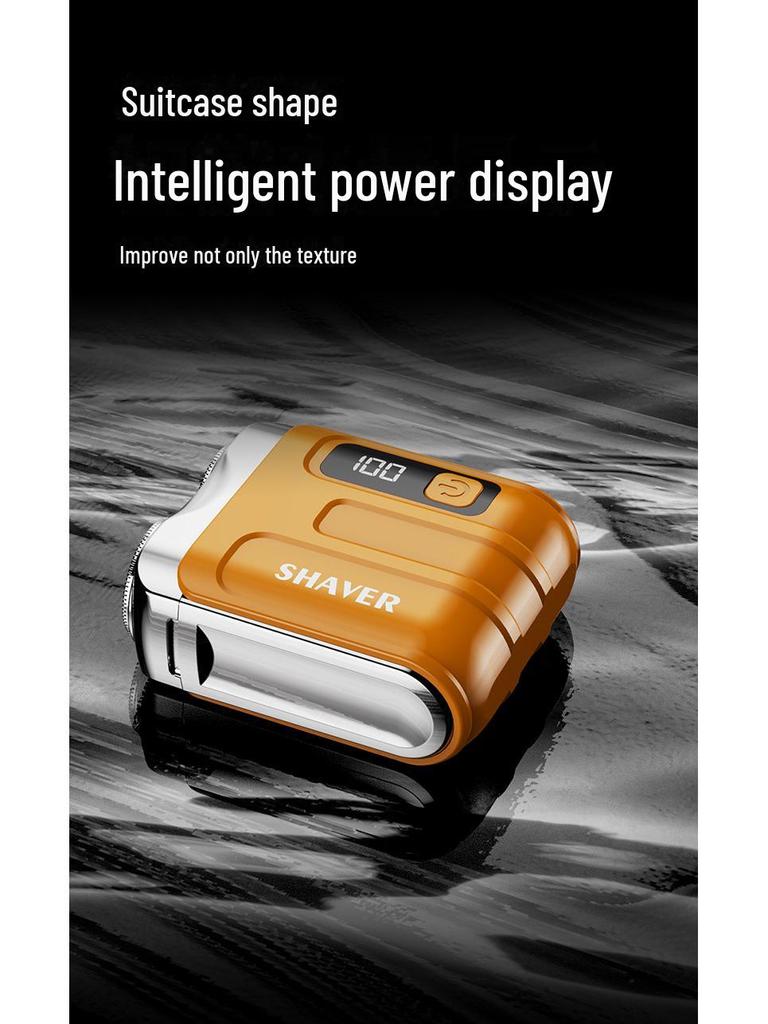 R18 Portable Men's Mini Electric Shaver - Super Clean Travel-Friendly Automator