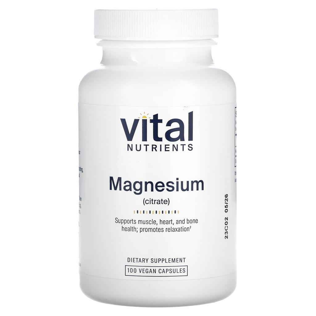 Magnesium (Citrate), 300Mg, 100 Veggie Caps (150Mg per Capsule)