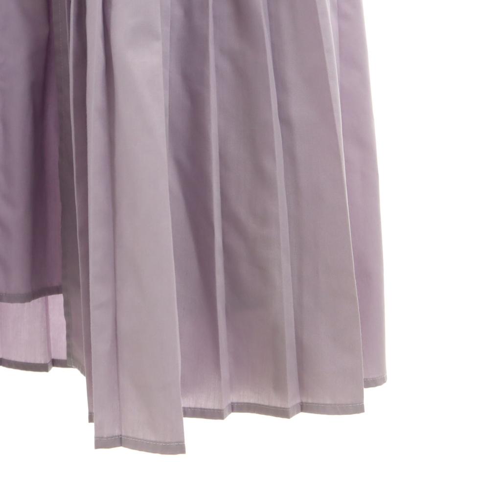 Ray Beams Short Sleeve Pleated One Piece Lavender Women Used