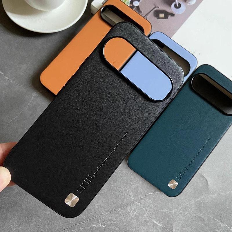 Suitable For Google Pixel 9 Pro XL 8A 8Pro Protective Shell Fashion Business Ultra-Thin PU Leather Protective Cover Phone Case