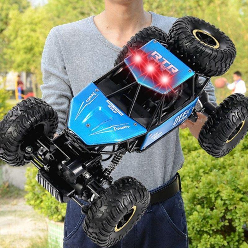 Большой радиоуправляемый внедорожник-скалолаз 4WD/6WD из сплава для детей - Перезаряжаемый