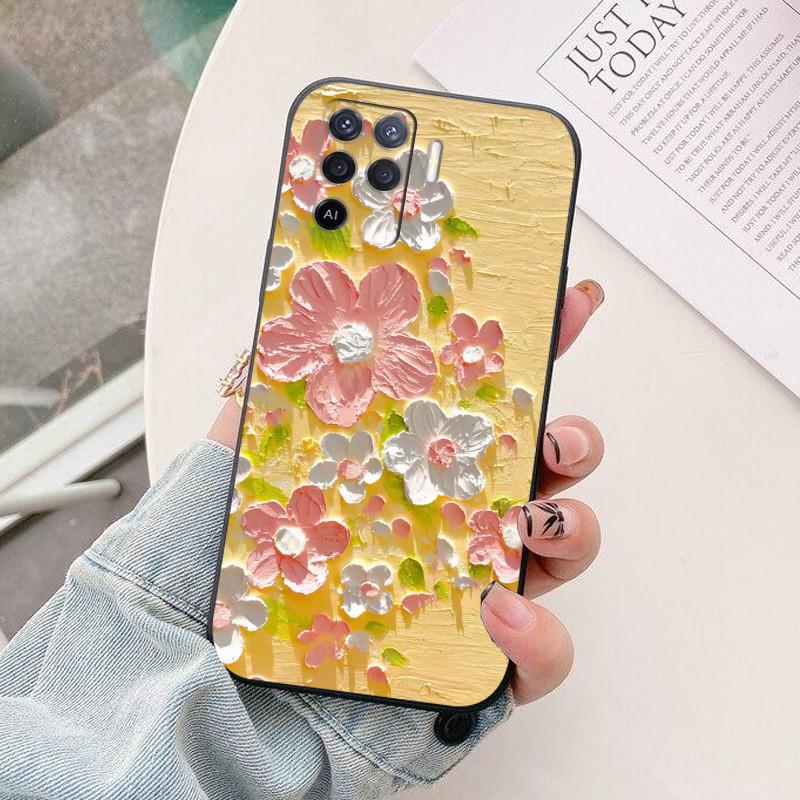 For Oppo Reno5 Lite Phone Case astronaut Silicone Camera Protection Back Cover For Oppo Reno5 Z Reno 5 F Z Lite 5F 5Z Funda Cute