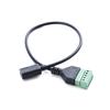 Электронный кабель Type C USB гнездо на 5-контактный болтовой винтовой клеммный кабель для нужд структурированной кабельной разводки и зарядки устройств