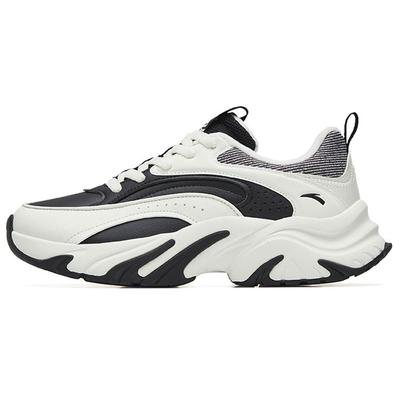 Низкие спортивные повседневные туфли женские кроссовки черные белые 122248887-4