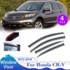 Window Visor for Honda CR-V CRV RM RE 2012~2016 Car Side Windows Deflector Vent Smoke Covers Sun Rain Guards Shelters Accessorie