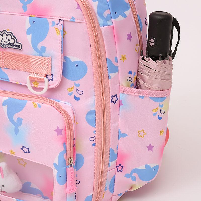 Student Schoolbag Women's Cartoon Backpack Large Capacity Children's Schoolbag