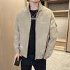 Весенне-осенняя куртка мужская модная красивая куртка с воротником-стойкой молодежная корейская новая повседневная куртка верхняя одежда мужская одежда