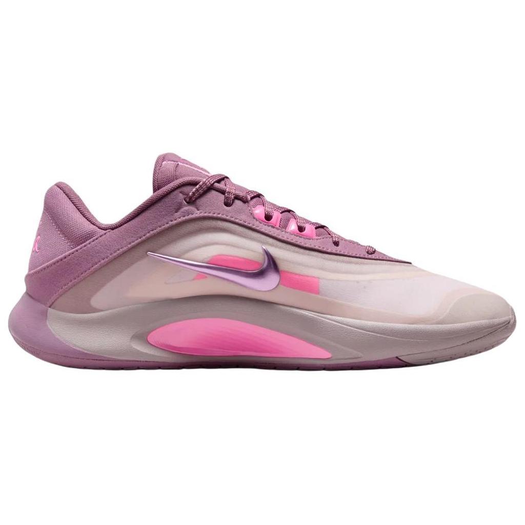 Nike Womens A'One 'Dog Mom' (women's sizes) Violet Dust / Pink Spell-Pearl Pink-Barely Rose-Platinum Violet-Light Violet Ore Basketball Shoes