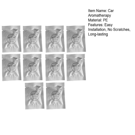10 листов автомобильного кондиционера, вентиляционные отверстия, благовония, таблетки, твердые освежители воздуха, замена таблеток для ароматерапии