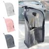 Zipper Cosmetic Bag Stand Storage Bag Folding Makeup Brush Bag  Bathroom
