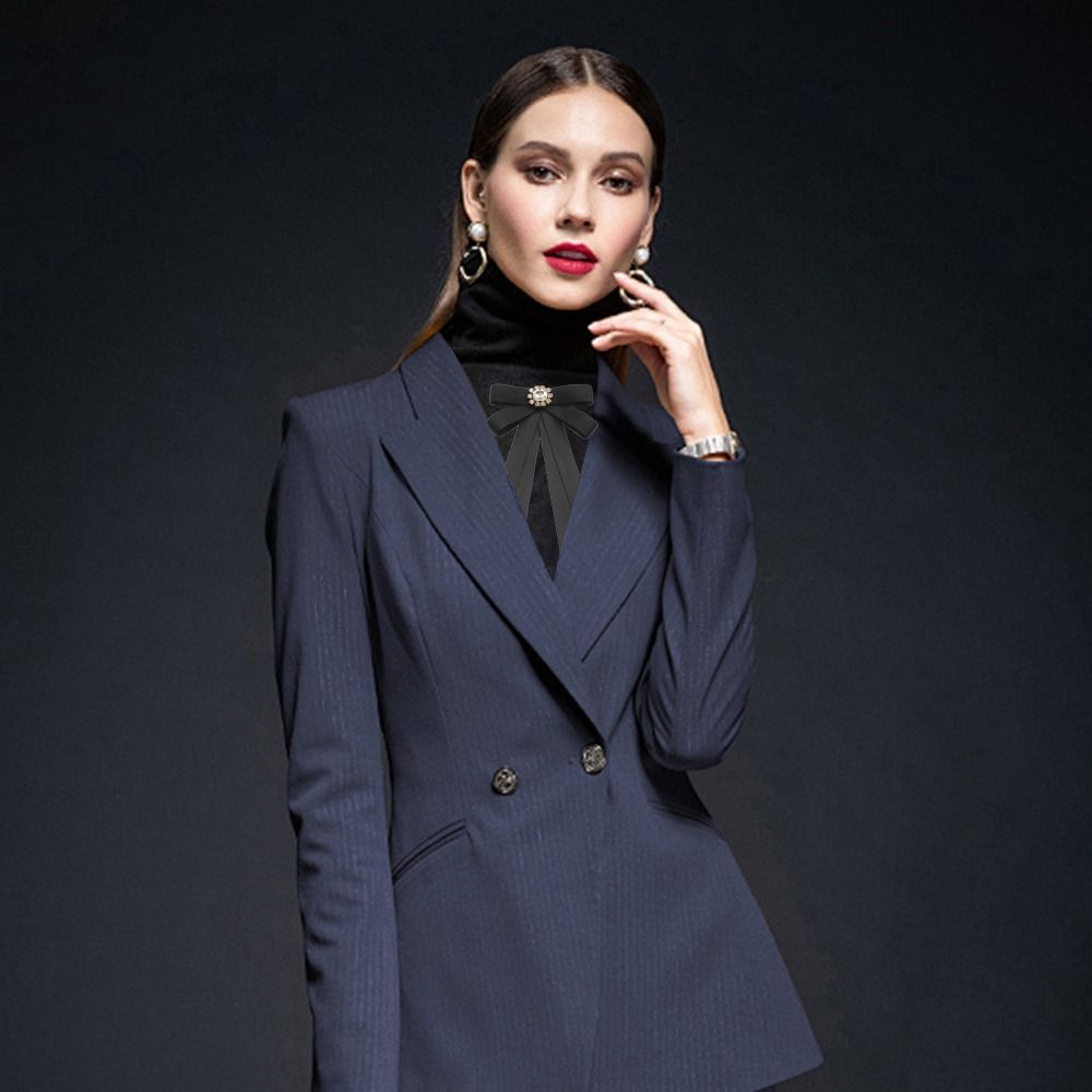 Простой узкий ленточный галстук-бабочка с бриллиантами в университетском стиле, галстук на шею, женский, мужской, аксессуар для формальной одежды