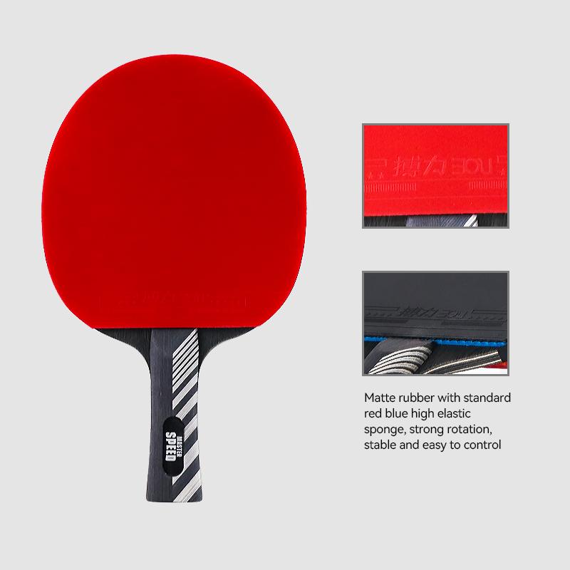 High Quality 2 Ping Pong Paddles 3 Balls 1 Net Table Tennis Set Hard Bag for Sale