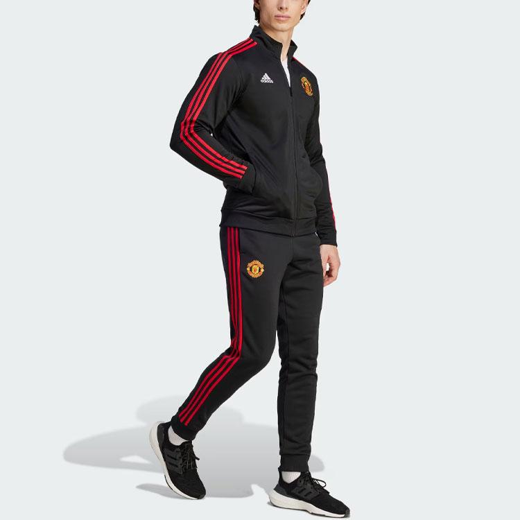 Adidas Manchester United DNA Track Jacket Men Outerwear Black IA8533