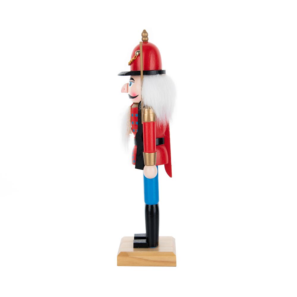 Vintage Cavalry-style Wooden Nutcracker