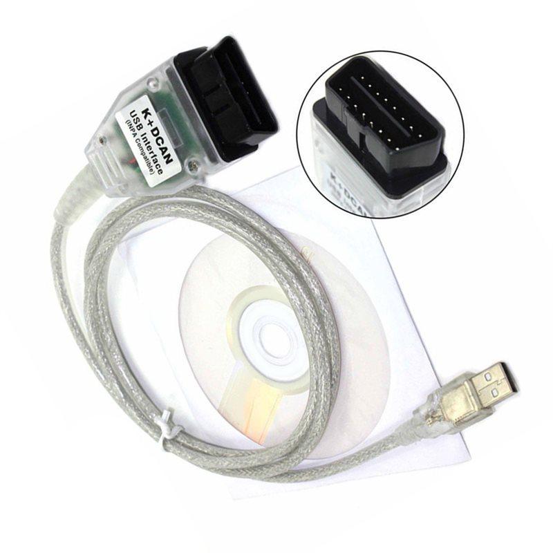 Диагностический сканер OBD2 Кабель FT232RL Чип K+ DCAN Интерфейс Для Автомобилей Bmw Аксессуары Автомобильный Диагностический Инструмент Кабель