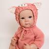 Милые куклы-девочки-реборн 48 см, Бетти, полное виниловое тело, кукольная одежда для новорожденных, вязаный комбинезон, реалистичные куклы-симуляторы для детей от 3 лет
