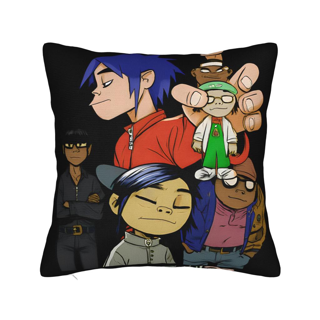 Gorillazs Pillow Case  Comfy Pillow Cover For Wedding Party Home Decor Morden Pillowcases
