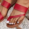 Summer Women Flats Casual Sandals Plus Size Clip Toe Beach Slippers Flip Flops Slides Women Slip-On Gladiator Zapatos De Mujer