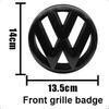New High-Quality Black or Silver For VW Volkswagen Golf 6 MK6 Front Grille Badge & Rear Trunk Logo Cover Replacement Access