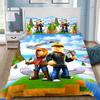 3D Game R-Robloxes Duvet Cover Pillowcase Game Scene Print Bedding Set Adult Boy Girl Bedroom Decoration Single Double Large
