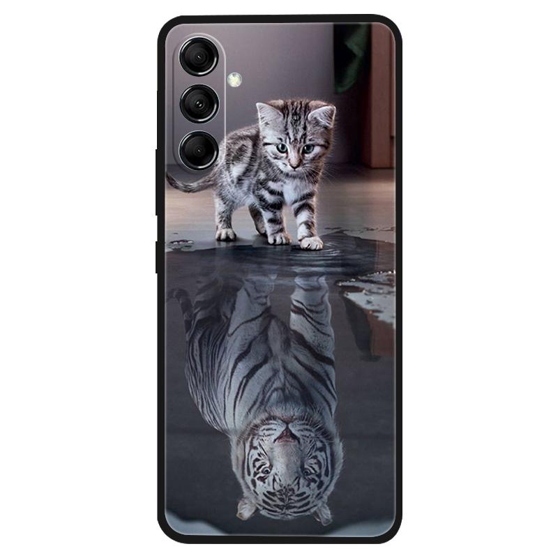 For Samsung A35 Case Silicone Luxury Space Soft Bumper for Samsung Galaxy A35 5G Phone Cover TPU Funda A 35 2024 Fashion Bag