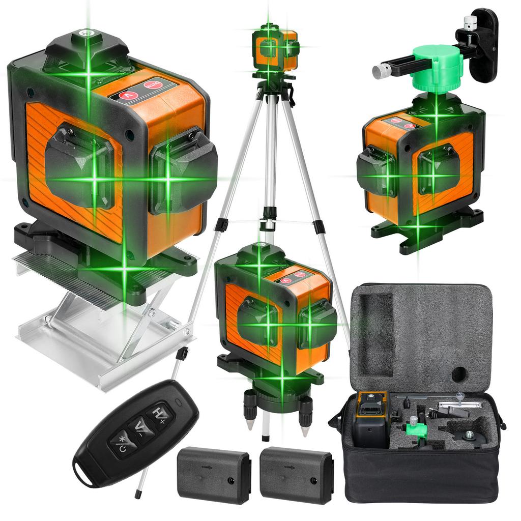 Multifunctional 16 Lines Laser Level Self-leveling Function Leveling Tool Omnidirectional Ground