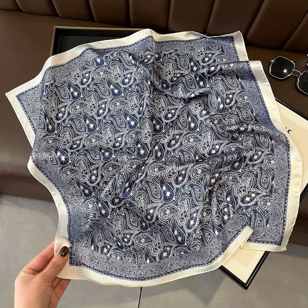 Nice Small Scarf Korean Ins Style All-match Fashion Summer Decorative Square Tie Hair Band Thin