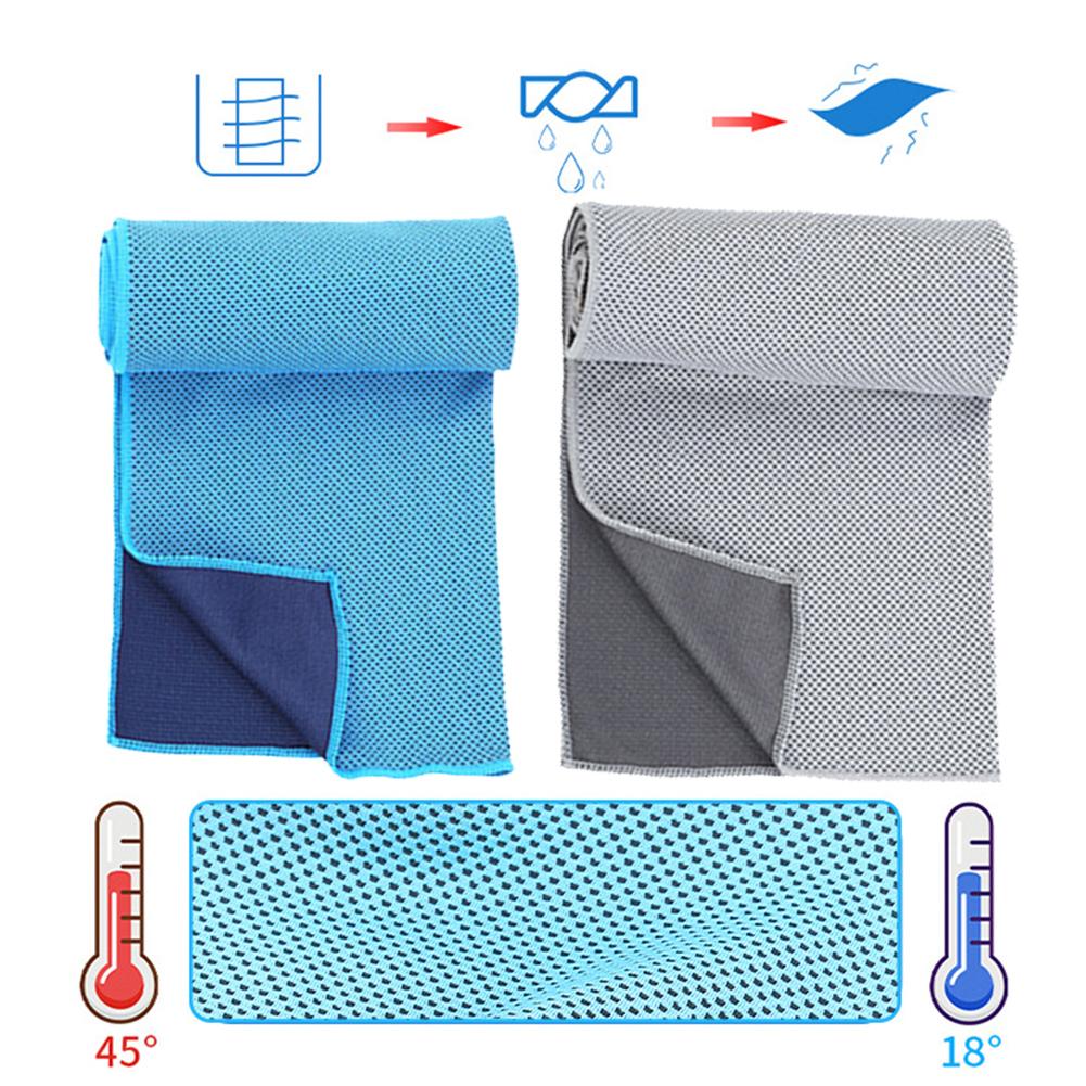 Portable Sport Towel Ice Towel Quick Dry Shower Bath Towel Absorbent Fitness Running Swim Towel for Swimming Running Jogging
