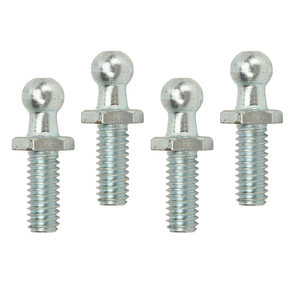 4Pcs 10mm   Studs 5Celsius16‑18 Thread High Hardness Rugged Stable   Studs Washers Kit for Tool Boxes RVs Cars
